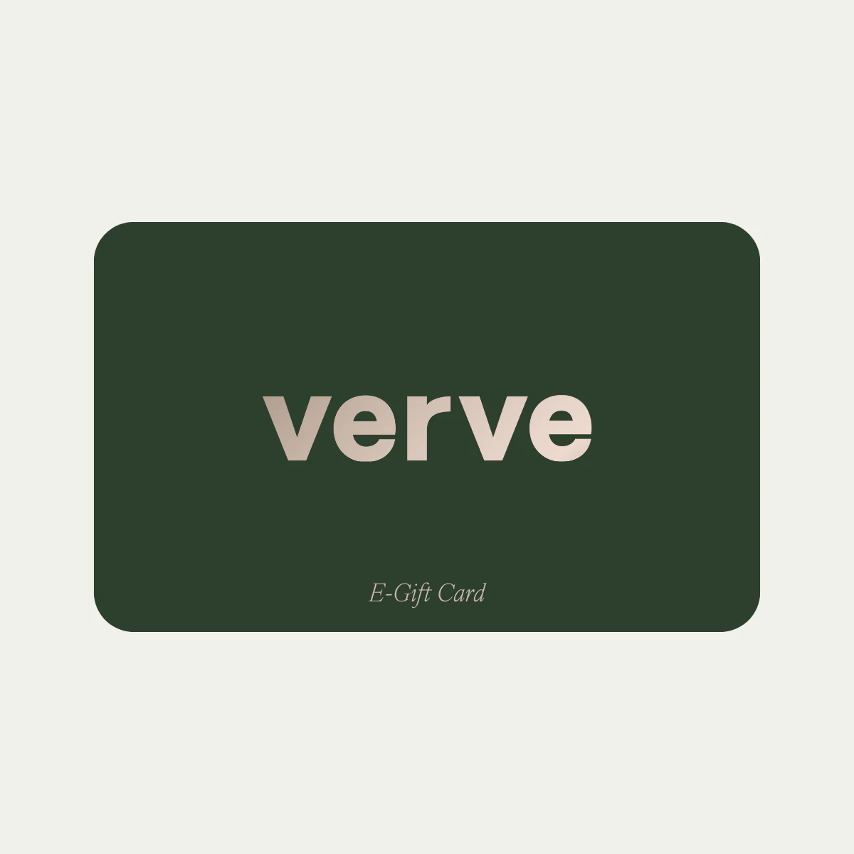 Verve E-Gift Card