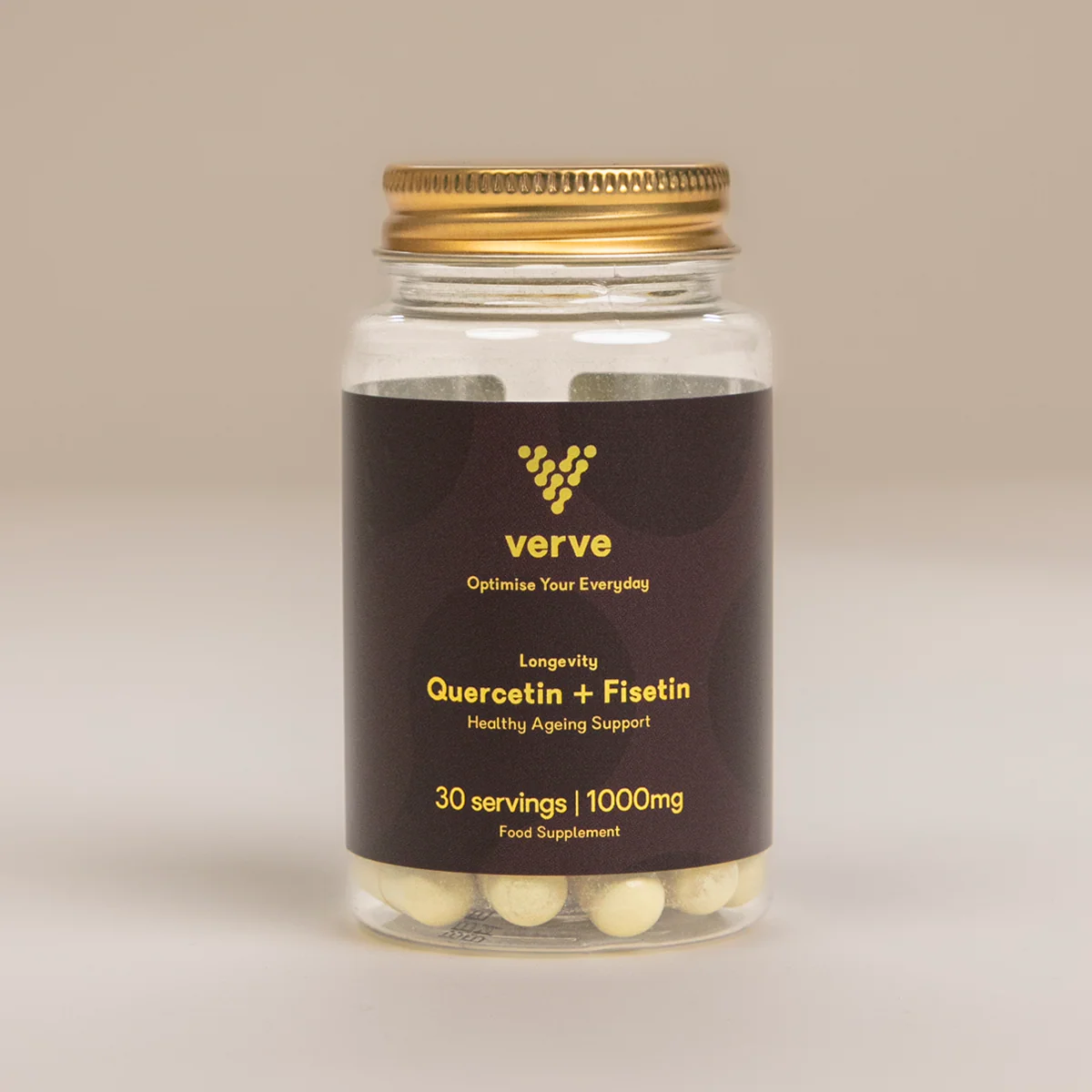 Quercetin + Fisetin 1000mg Capsules - 3 Month Subscription
